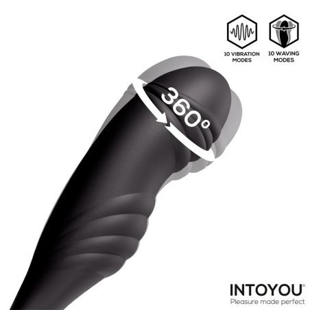 Kamber Plug Anal Vibracion y Waving 360º y Estimulador Testiculos